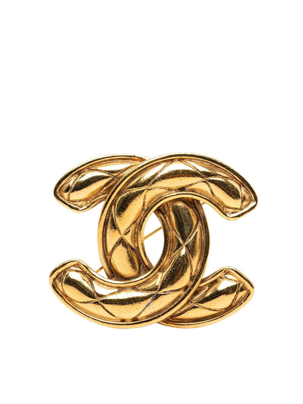 Chanel Cc Logo Brooch Metal #287929C91B
